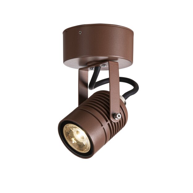 SLV 1004957 LED SPOT SP Outdoor LED Wandaufbauleuchte Rost 3000K