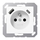 Jung USB-Steckdose A1520F-15CAWW