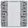 Jung LS5073TSM KNX Tastsensor-Modul Standard 3fach Serie LS