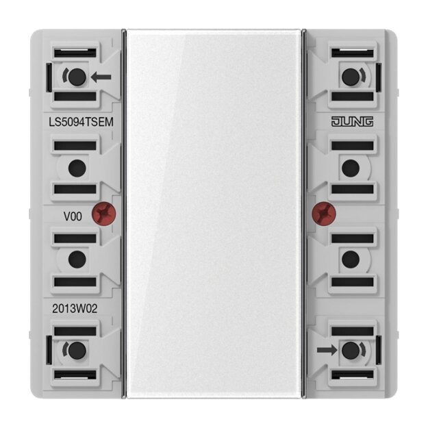 Jung LS5094TSEM KNX Tastsensor-Erweiterungsmodul Universal 4fach Serie LS