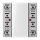 Jung LS5094TSEM KNX Tastsensor-Erweiterungsmodul Universal 4fach Serie LS