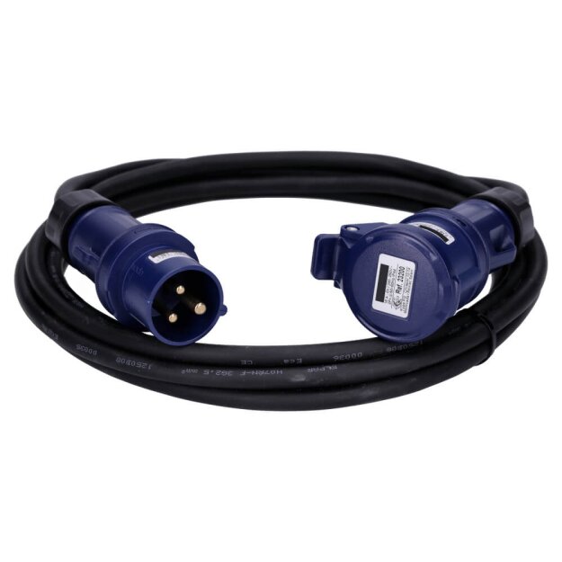 CEE Verlängerungskabel H07RN-F 3Gx2,5 16/3 230V 16A IP44 5m
