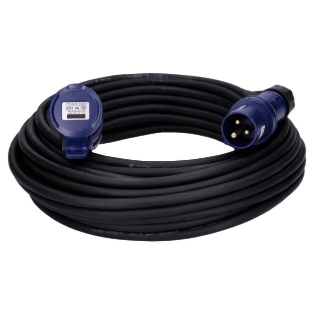 CEE Verlängerungskabel H07RN-F 3Gx2,5 16/3 230V 16A IP44 25m