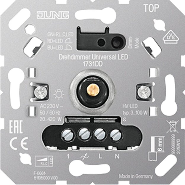 B-WARE Jung 1731DD Drehdimmer Universal LED