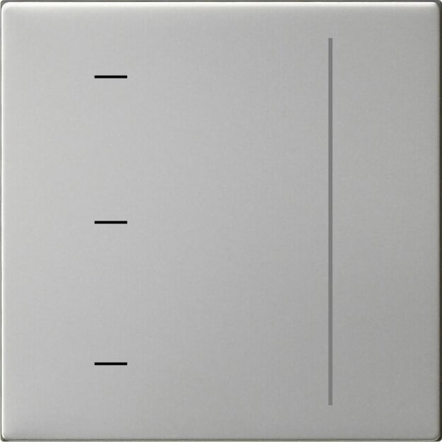 Gira 5365600 S3000 Touchaufsatz System 55 Edelstahl