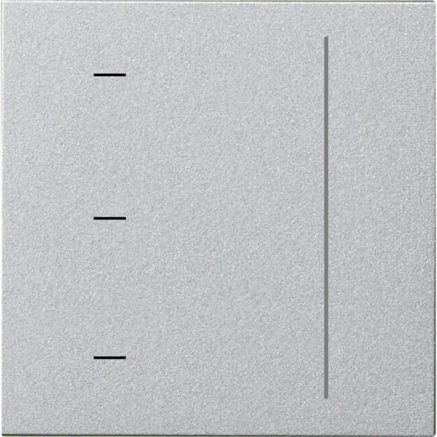 Gira 536526 S3000 Touchaufsatz System 55 F Alu