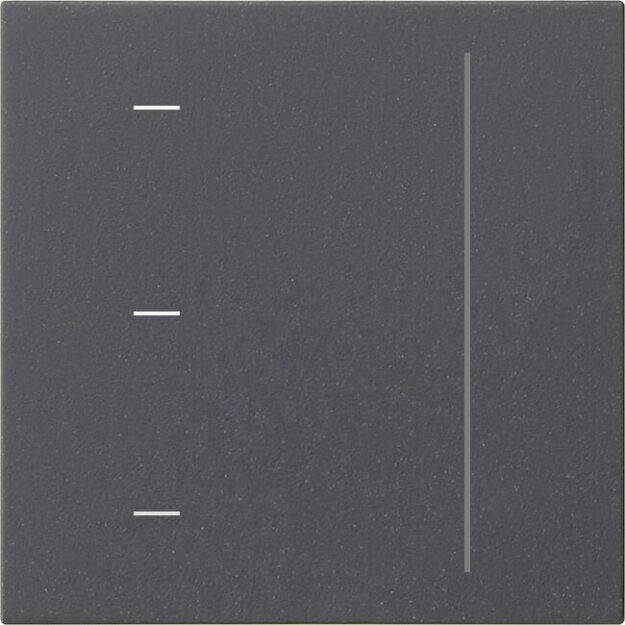 Gira 536528 S3000 Touchaufsatz System 55 Anthrazit