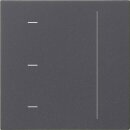 Gira 536528 S3000 Touchaufsatz System 55 Anthrazit