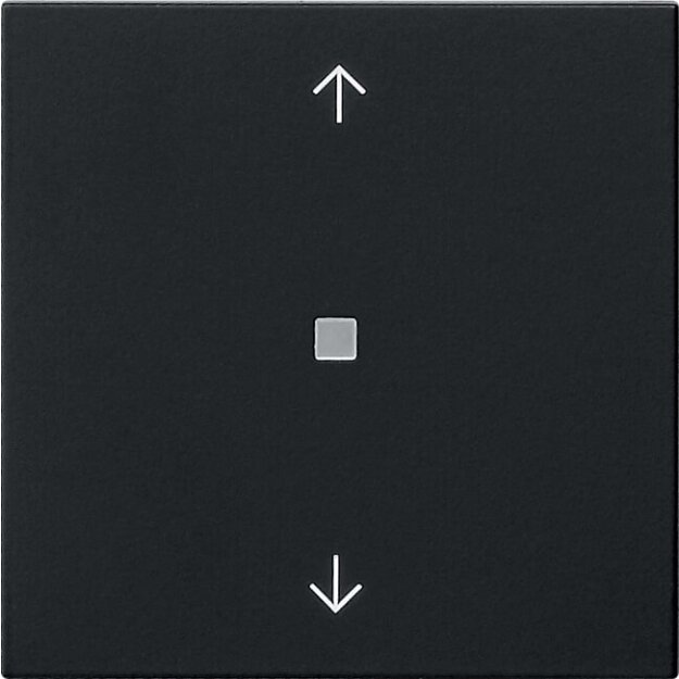 Gira 5494005 eNet Funk Bedienaufsatz Pfeile System 55 Schwarz m