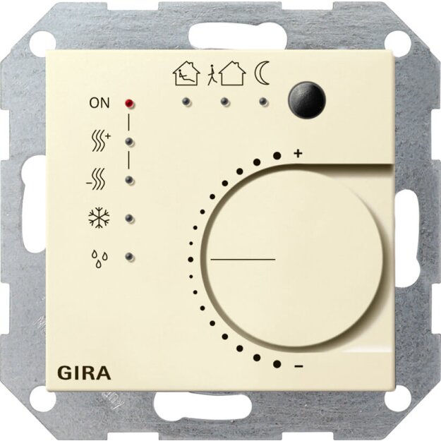 Gira 210001 KNX Stetigregler Tasterschnittstelle 4-fach System 55 Cremeweiß