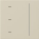 Gira 536501 S3000 Touchaufsatz System 55 Cremeweiß