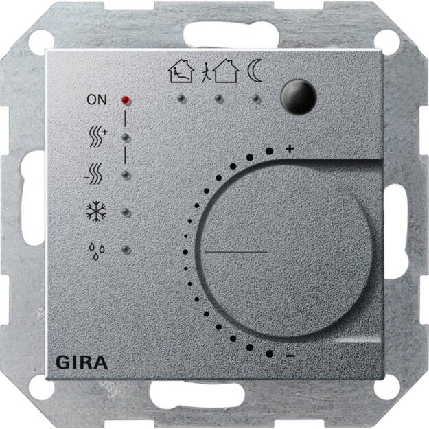 Gira 210026 KNX Stetigregler Tasterschnittstelle 4-fach System 55 F Alu