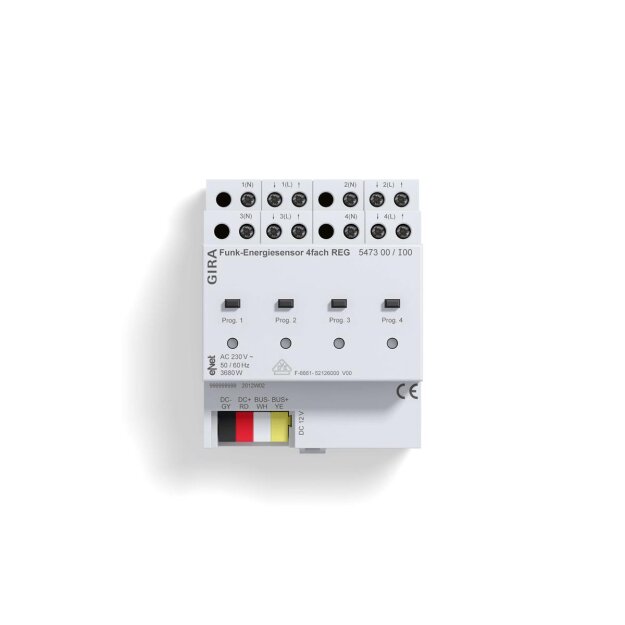 Gira 547300 Funk Energiesensor 4-fach REG eNet