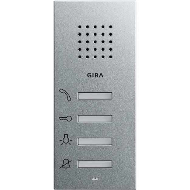 Gira 125026 Wohnungsstation AP System 55 F Alu