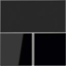 Jung RCDLS4092TSASW Tastensatz Schwarz Serie LS