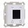 MDT BE-JTA5504.01 Jalousietaster Smart 55 4-fach mit Farbdisplay Reinweiß glänzend