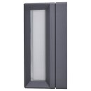 BEGA 22734AK3 Decken- und Wandleuchte für den Innen- & Außenbereich Silber 3000 K (Glas-Nr. 1100249111)