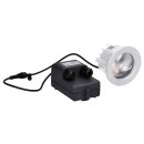 Bega 24143WK3 Deckeneinbau-Tiefstrahler für den Innen- & Außenbereich Weiß 3000 K