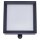 BEGA 24397K3 Wandleuchte mit PIR-Sensor für den Innen- & Außenbereich Grafit 3000 K (Glas-Nr. 1100228811)