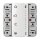 Jung CD5178TSM KNX Stetigregler-Modul 2fach Weiß Serie CD