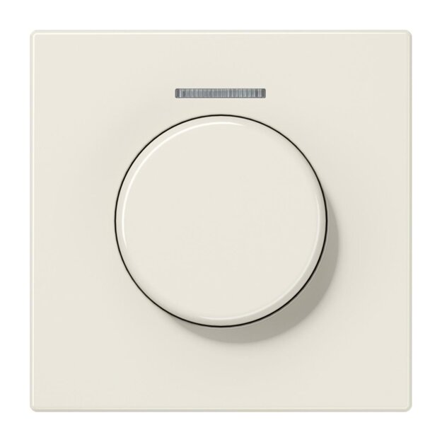 Jung LS1940KO5 Abdeckung m.Lichtleiter f.KNX Drehschalter Weiß Serie LS