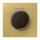 Jung ME1940KO5C Abdeckung m.Lichtleiter f.KNX Drehschalter (Messing) Messing Serie LS