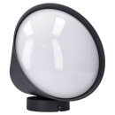 BEGA 31039K3 Wandleuchte für den Innen- & Außenbereich Grafit 3000 K (Glas-Nr. 11002774.1)