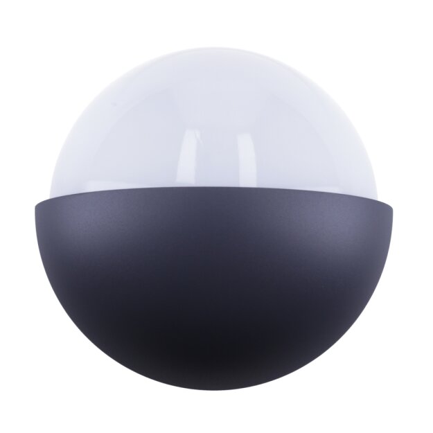 BEGA 33047K3 Wandleuchte für den Innen- & Außenbereich Grafit 3000 K (Glas-Nr. 11002375S1)