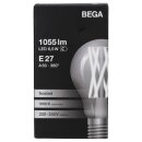 BEGA 55453K3 Wandleuchte für den Innen- & Außenbereich Grafit 3000 K (Glas-Nr. 11002369.1)