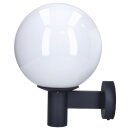 BEGA 55454K3 Wandleuchte für den Innen- & Außenbereich Grafit 3000 K (Glas-Nr. 11002231.1)