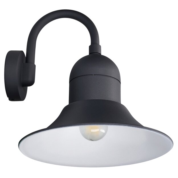 BEGA 66491K3 Wandleuchte für den Innen- & Außenbereich Grafit 3000 K (Glas-Nr. 1100232741)