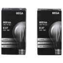 BEGA 66965K3 Lichtbaustein ® für den Innen- & Außenbereich Grafit 3000 K (Glas-Nr. 11002158.0)