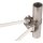 Dehn 106326 Adapter z. Winkelabst. NIRO f. Rohre D 50mm m. 2 Bolzen Al D 16mm f. DEHNiso