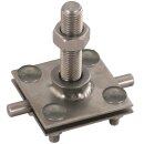 Dehn 478150 Anschlussklemme f. Erdungsfestpunkt M16 f. Rd...