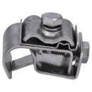 Dehn 540121 Anschlussklemme NIRO (V4A) f. Tiefenerder D 20-25 mm m. Doppelüberleger f. Rd 8-10 mm