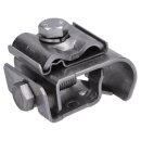 Dehn 540121 Anschlussklemme NIRO (V4A) f. Tiefenerder D 20-25 mm m. Doppelüberleger f. Rd 8-10 mm