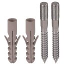 Dehn 472201 Befestigungsset m. 2 Stockschrauben M 10x20mm...
