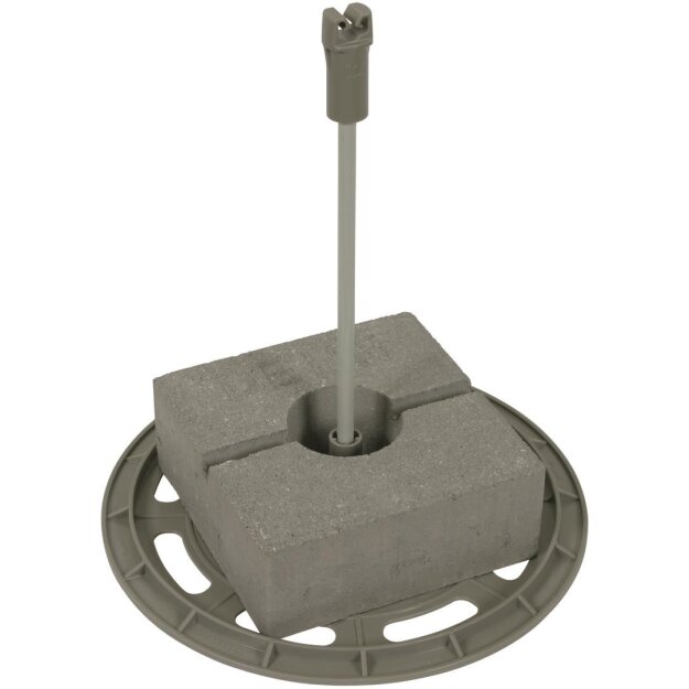 Dehn 253125 DEHNiso-DLH -SET- m. Grundplatte Betonstein u. Distanzstab s=25cm