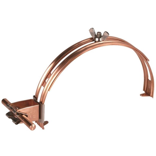 Dehn 206807 Dachleitungshalter DEHNgrip NIRO/galCu H 20mm f. Rd 8mm verstellbar 180-280mm