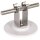 Dehn 297120 Dachleitungshalter DEHNgrip H 32mm NIRO m. Klebepad D 67mm f. Rd 8mm