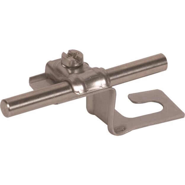 Dehn 202906 Dachleitungshalter DEHNquick NIRO f. Rd 6-10mm f. Wellplattend. Profil 5/8