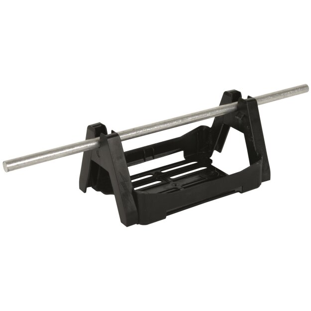 Dehn 253051 Dachleitungshalter KF2 f. Dachbahnstreifen Stärke -5mm m. 2-fach L-Halter 8 mm