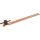 Dehn 204157 Dachleitungshalter UNIsnap Cu/K-braun H 16mm Rd 8mm m. geprägt. Strebe L 335mm