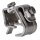 Dehn 339061 Dachrinnenklemme Al f. Wulst 16-22mm m. Klemmbock f. Rd 8-10mm