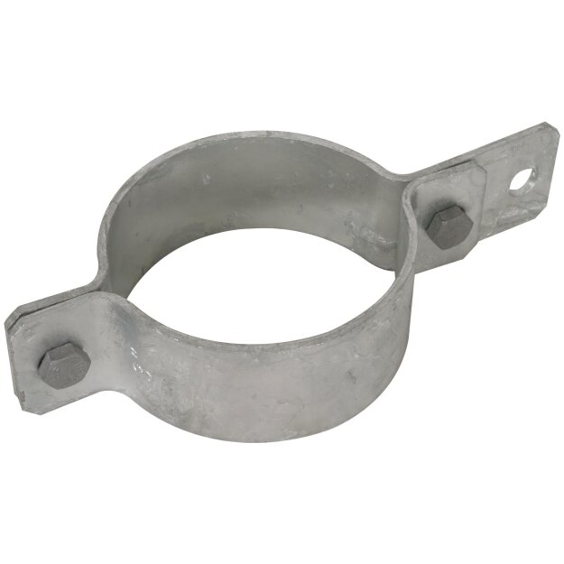 Dehn 410300 Erdungsrohrschelle D 89mm m. Anschlussbohrung D 11mm St/tZn