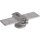 Dehn 275030 Leitungshalter m. Abdeckbund ZG f. Fl -30mm St/tZn m. Innengewinde M8