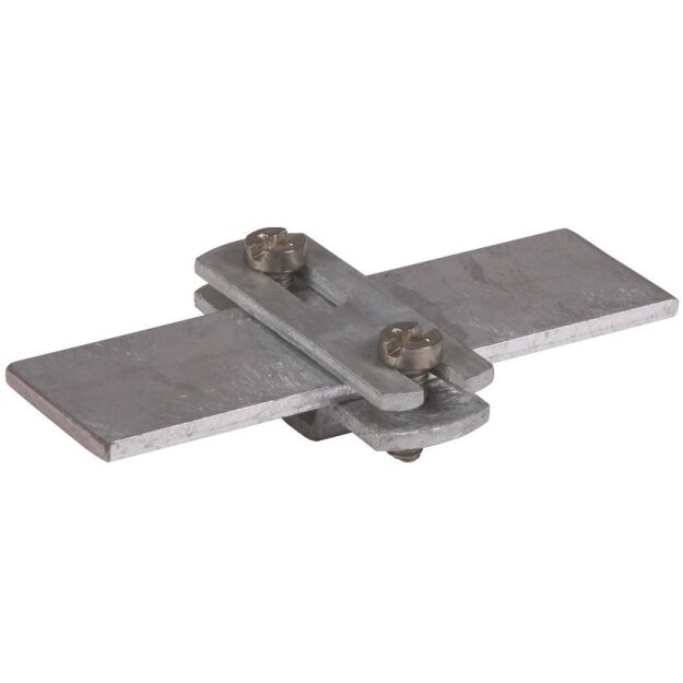 Dehn 284040 Flachbandhalter f. Fl 40mm St/tZn m. Langloch 6,5x16mm