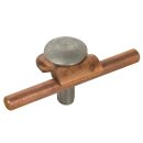 Dehn 390157 Klemmbock Rd 6-10mm Cu m. Flachrundschraube...