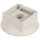 Dehn 276016 Kunststoffsockel grau  H 10mm  D 35mm f. Leitungs- u. Stangenhalter