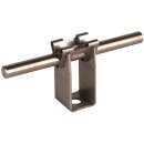 Dehn 207029 Leitungshalter DEHNgrip NIRO f. Rd 8mm H 32mm...